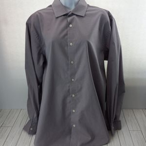 Kenneth Cole Reaction Button Front Dress Shirt